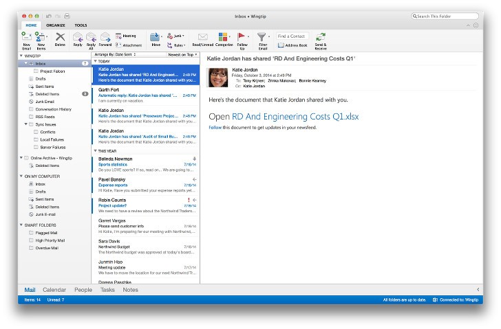 outlook for mac preview